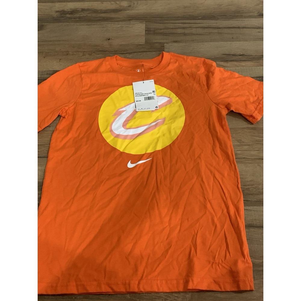 NWT Youth‎ Size M-10/12 NBA Nike Cleveland Cavaliers City Edition Logo T-Shirt